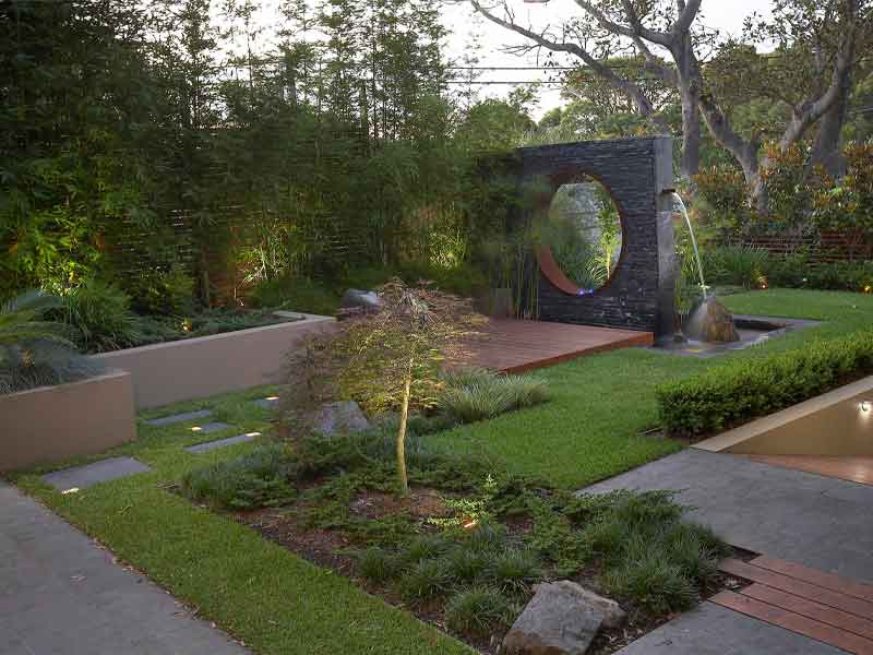 Lối thiết kế sân vườn theo kiểu phương Đông